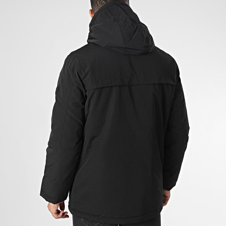 Only And Sons - Parka con capucha Jayden Negro