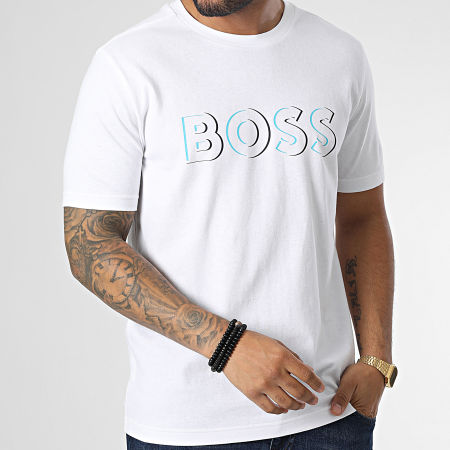 BOSS - Tee Shirt 5 50483768 Blanc