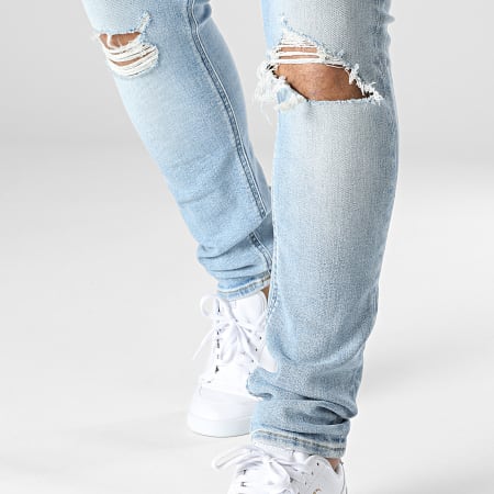 Calvin Klein - Jeans skinny 2412 lavaggio blu