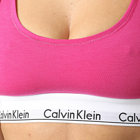 Calvin Klein - Sujetador de mujer F3785E Pink Fushia