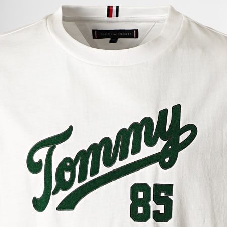 Tommy Hilfiger - Tee Shirt Enfant College 85 8032 Blanc