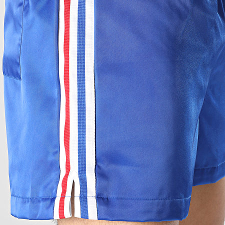 Adidas Originals - Short Jogging Tricolore A Bandes FB Nation HK7412 Bleu Roi