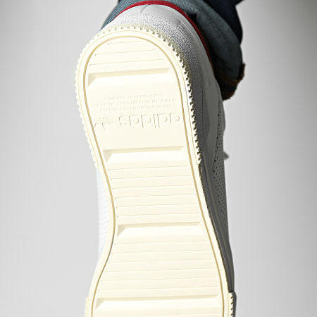 Adidas Originals - Court Torino RF Zapatillas GX4347 Cloud White Classic Burgundy