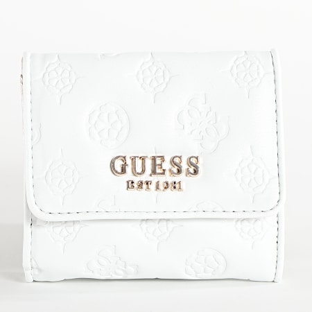 Guess - Portefeuille Femme Abey Blanc