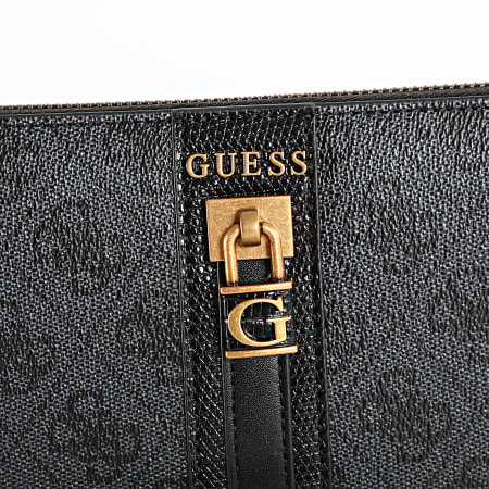 Guess - Portefeuille Femme Ginevra Gris Anthracite