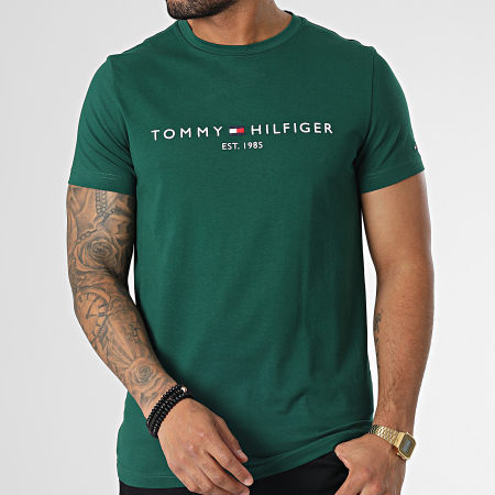Tommy Hilfiger - Tommy Logo 1797 Camiseta Verde