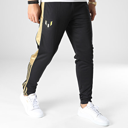 Adidas Sportswear - Pantalon Jogging Messi IA1035 Noir Doré
