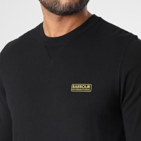 Barbour - MTS0342 Camiseta manga larga Negro