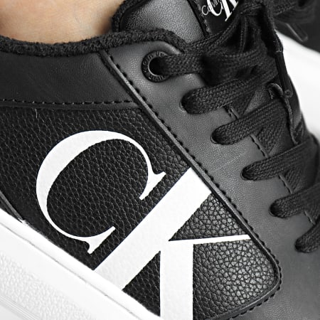 Calvin Klein - Baskets Casual Cuspole Leather 0573 Black White