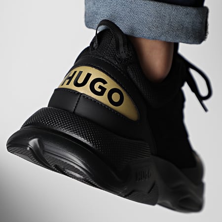 HUGO - Leon Runner Sneakers 50487412 Nero