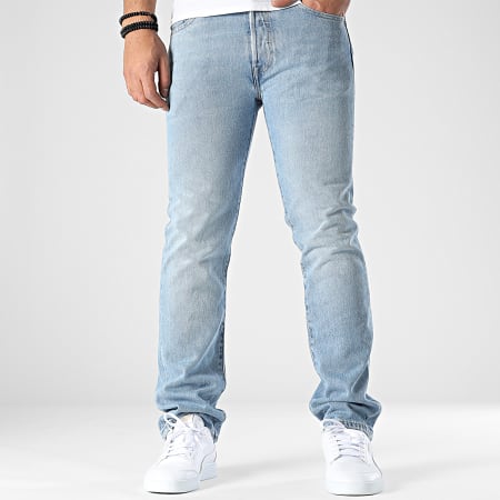 Levi's - Jeans regolari 501® in denim blu