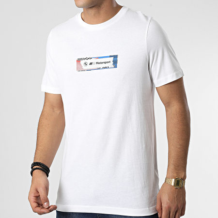 Puma - Camiseta BMW Motorsport 539650 Blanca