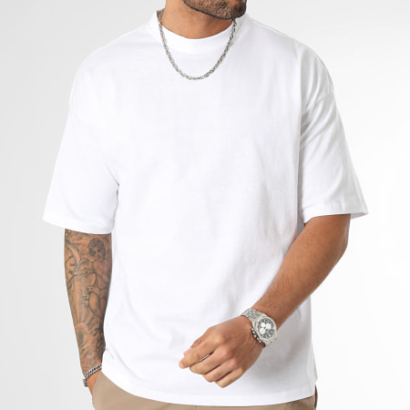 LBO - Camiseta oversize grande 296 blanca