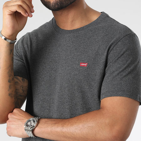Levi's - Tee Shirt 56605 Gris Anthracite Chiné