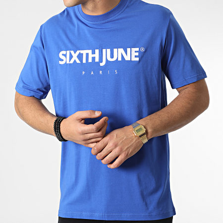 Sixth June - Maglietta M23613ETS Blu