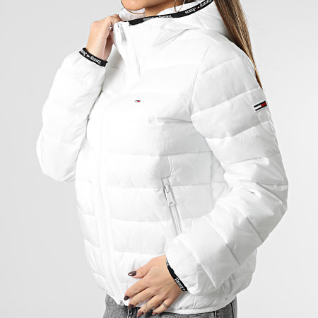 Tommy Jeans - Doudoune Femme Quilted Tape 5168 Blanc