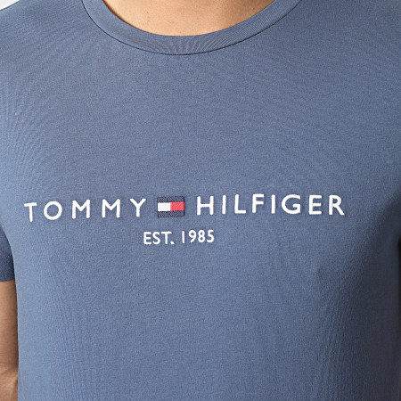 Tommy Hilfiger - Maglietta Tommy Logo 1797 Blu