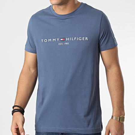 Tommy Hilfiger - Tommy Logo 1797 Camiseta azul