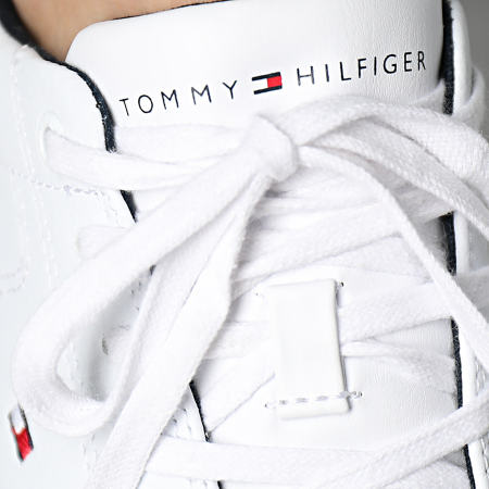 Tommy Hilfiger - Baskets Essential Leather Detail 4047 White