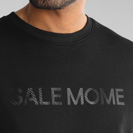 Sale Môme Paris - Sweat Crewneck Carbone Nounours Noir