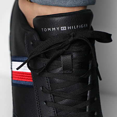 Tommy Hilfiger - Baskets Runner Corporate Leather 4397 Black