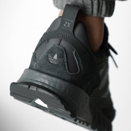 Adidas Originals - ZX 1K Boost Seas 2 Zapatillas GW6804 Gris Cinco Carbono Core Negro