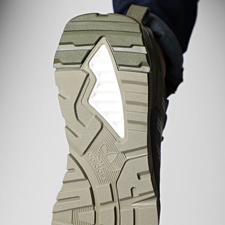 Adidas Originals - ZX 1K Boost Seas 2 Sneakers GW6805 Orbit Green Forest Color