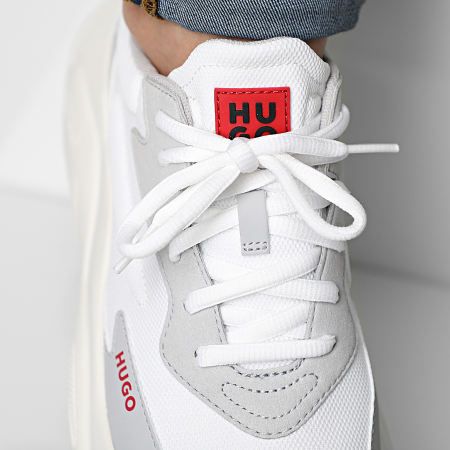 HUGO - Leon Runner Sneakers 50487412 Bianco