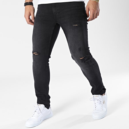 Only And Sons - Slim Loom Jeans Negro