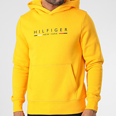 Tommy Hilfiger - Hilfiger New York 9301 Sudadera con capucha amarilla