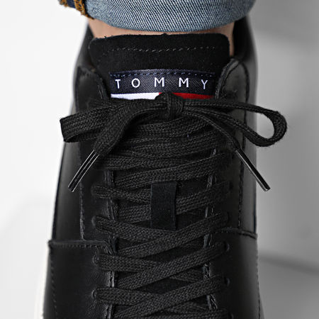 Tommy Jeans - Zapatillas Vulcanized Essential 1106 Negras