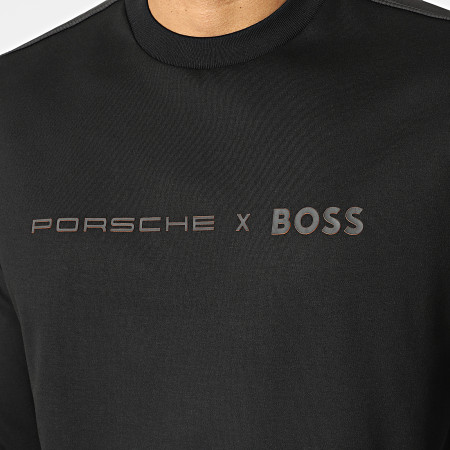 BOSS - BOSS X Porsche Stadler Sudadera con cuello redondo 50483755 Negro