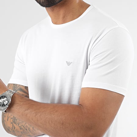 Emporio Armani - Confezione da 4 magliette 111267-2F722 Bianco Nero