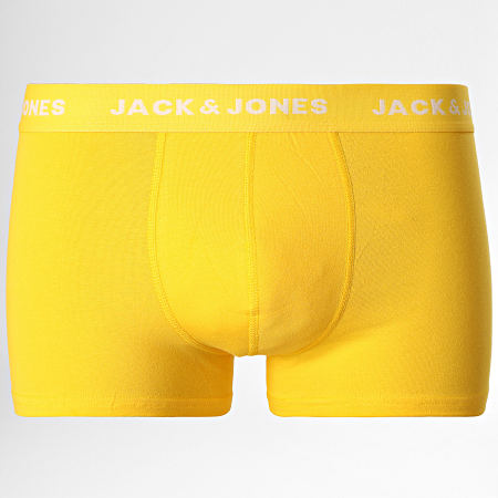 Jack And Jones - Set De 5 Boxers Clásicos Verde Amarillo Rojo Azul Rosa