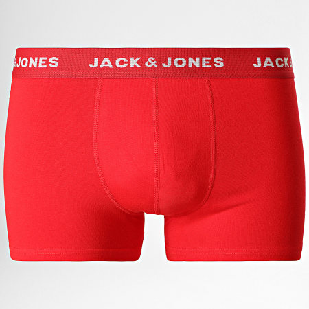 Jack And Jones - Set di 5 boxer classici Verde Giallo Rosso Blu Rosa