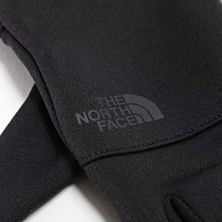 The North Face - Lot Gants Et Bonnet Etip Logo Box Noir