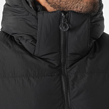 Adidas Originals - Puff Regen de plumón con capucha HL9181 Negro