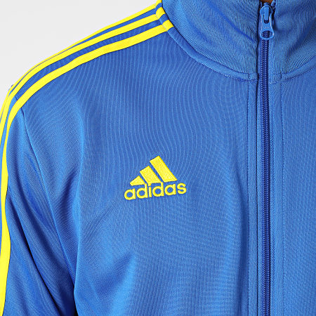 Adidas Sportswear - Veste Zippée A Bandes Brasil HN0914 Bleu