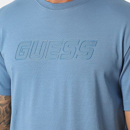 Guess - Tee Shirt Z3RI00-J1314 Bleu Clair