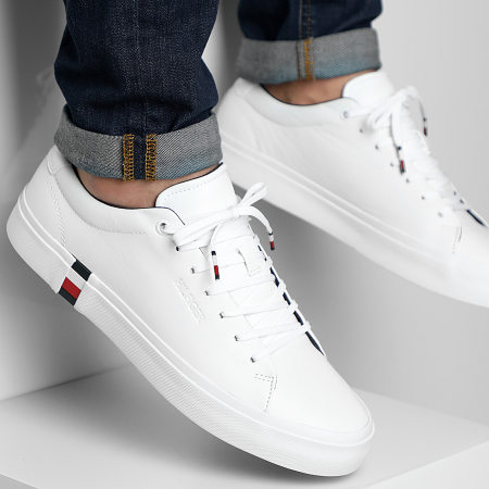 Tommy Hilfiger - Sneakers Modern Vulcan Corporate Leather 4351 Bianco