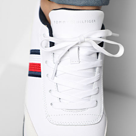 Tommy Hilfiger - Baskets Runner Corporate Leather 4397 White
