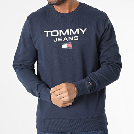 Tommy Jeans - Sudadera cuello redondo Reg Entry 5688 Azul marino