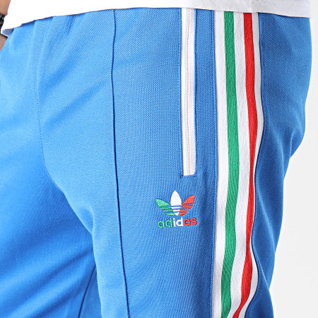 Adidas Originals - HK7405 Pantalón de chándal con banda azul