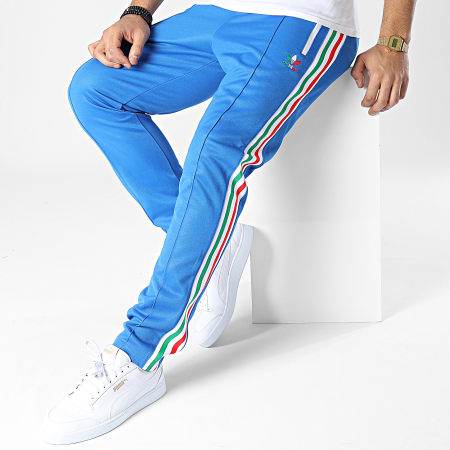 Adidas Originals - HK7405 Pantaloni da jogging a fascia blu