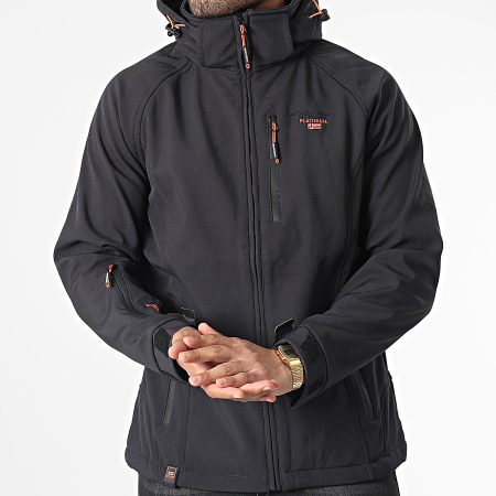 Geographical Norway - Veste Zippée Capuche Taboo Gris Anthracite