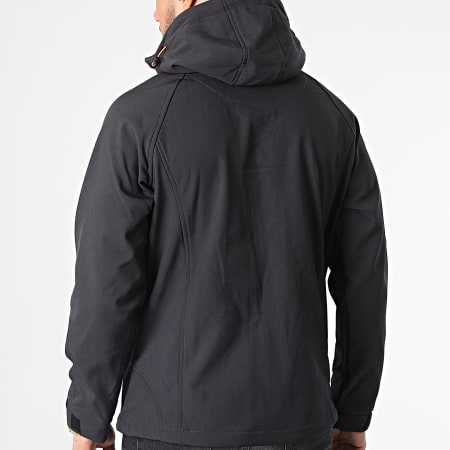 Geographical Norway - Veste Zippée Capuche Taboo Gris Anthracite