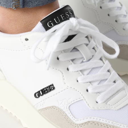 Guess - Sneakers donna FL5VNNSMA12 Bianco Beige