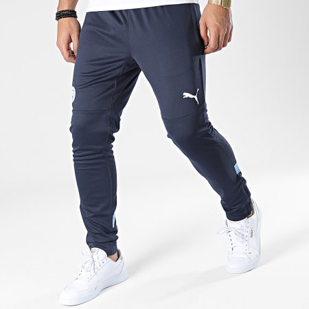 Puma - Pantaloni da jogging Manchester City FC 767769 blu navy