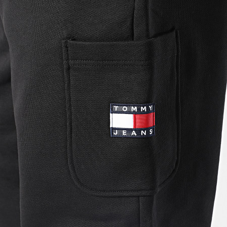 Tommy Jeans - Pantalon Jogging Tommy Badge Cargo 5849 Noir