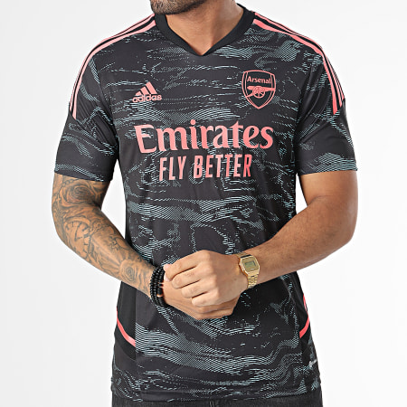 Adidas Sportswear - Tee Shirt Arsenal FC HC1251 Noir Bleu Clair